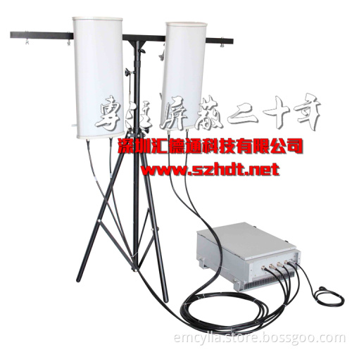 High Power 6-Channel Outdoor Cellphone 2g 3G 4G GSM CDMA Signal Jammer